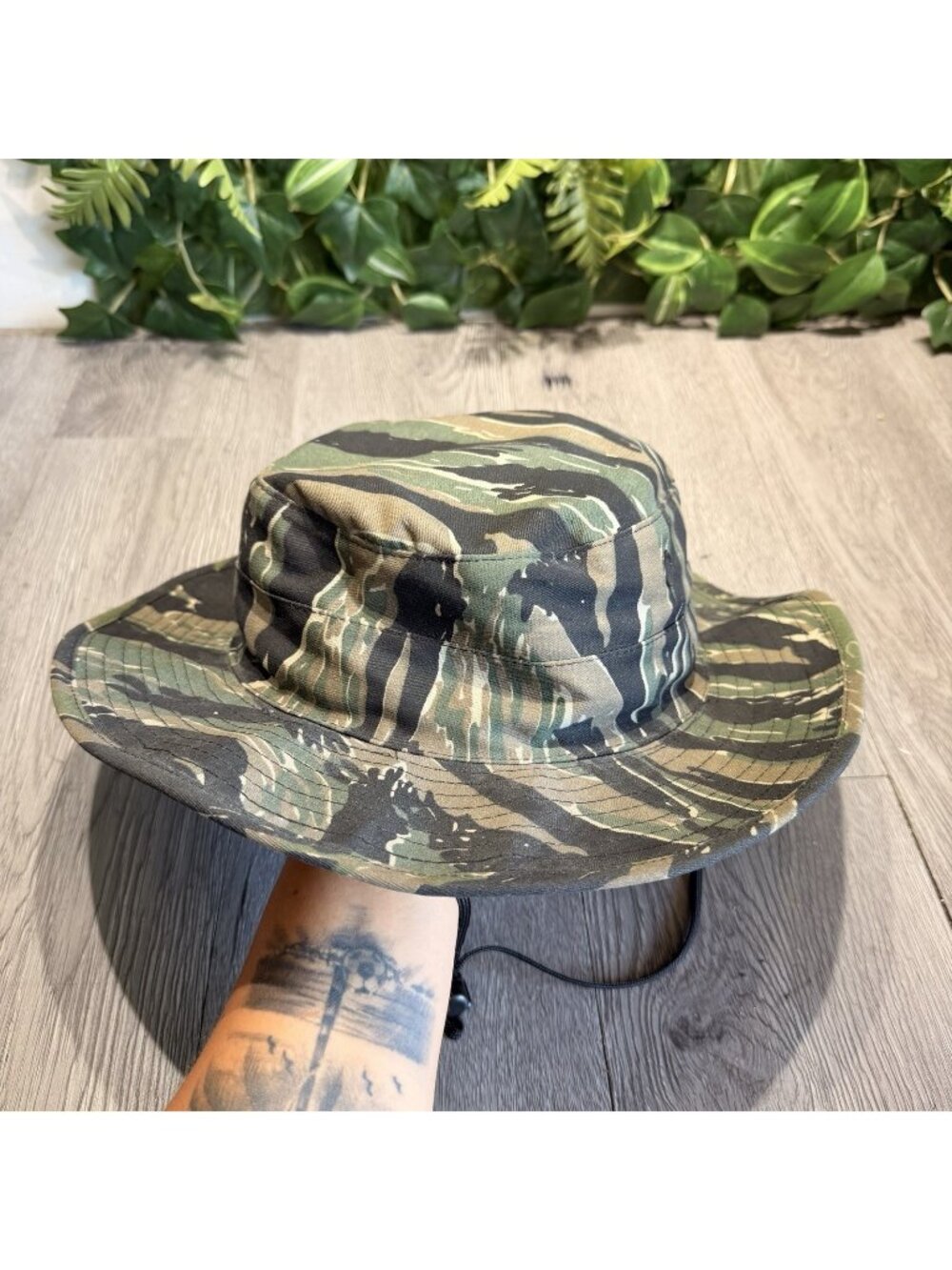 USGI Woodland Camo Hot Weather Type II Ripstop Jungle Boonie Hat Cap All Sizes